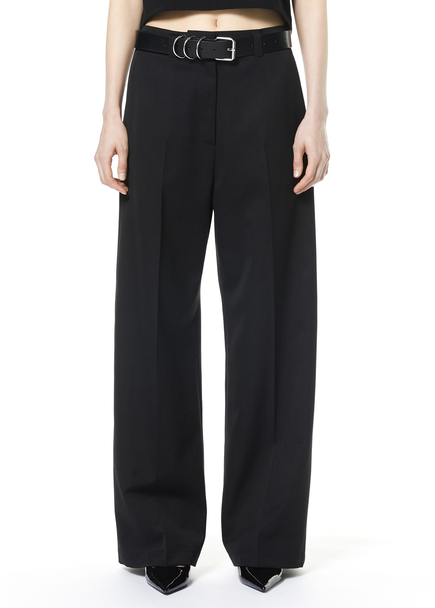 WIDE-LEG TAILORED TROUSERS
