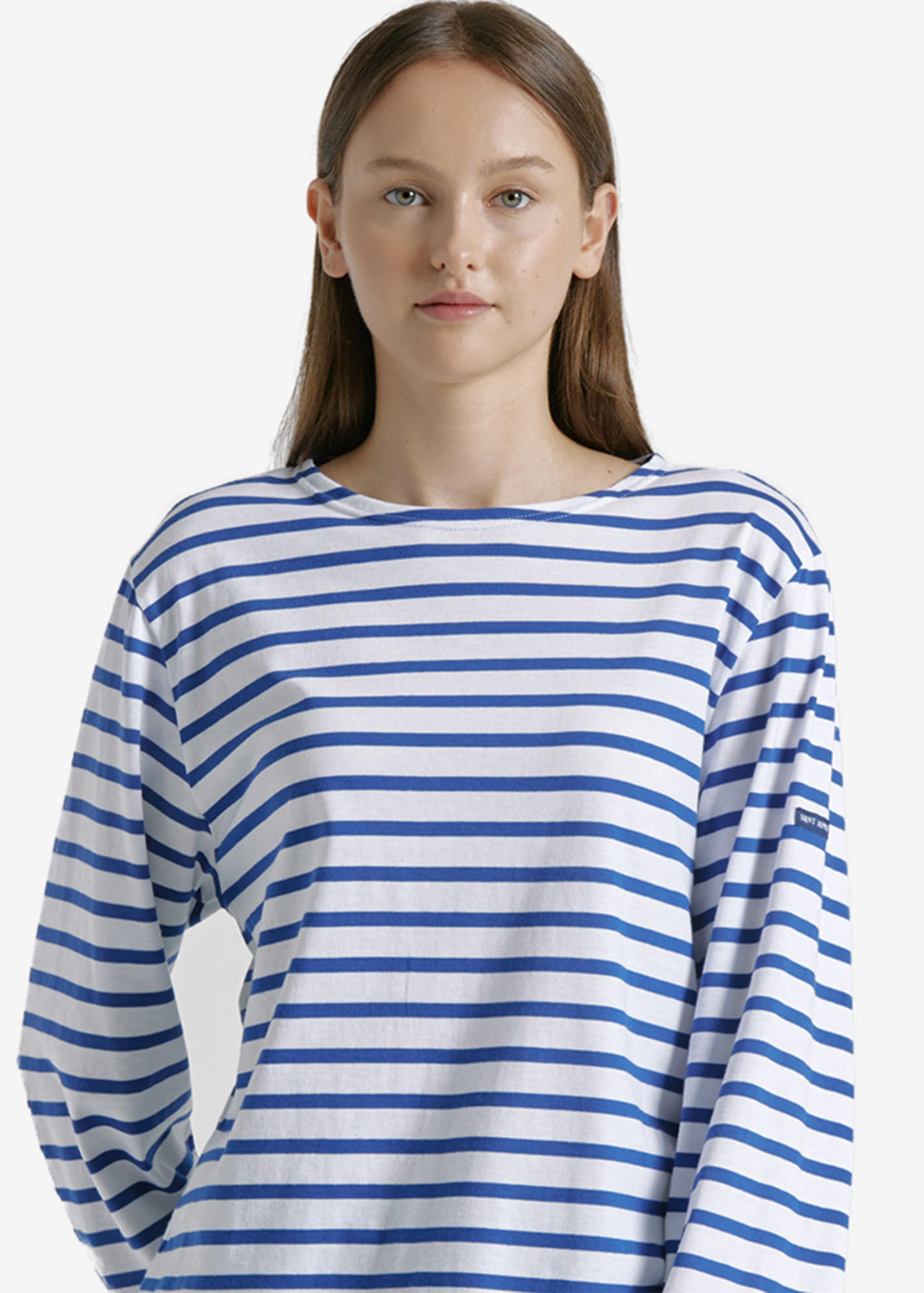 세인트제임스 긴팔 티셔츠 MINQUIERS 18 T-SHIRT (BLUE)