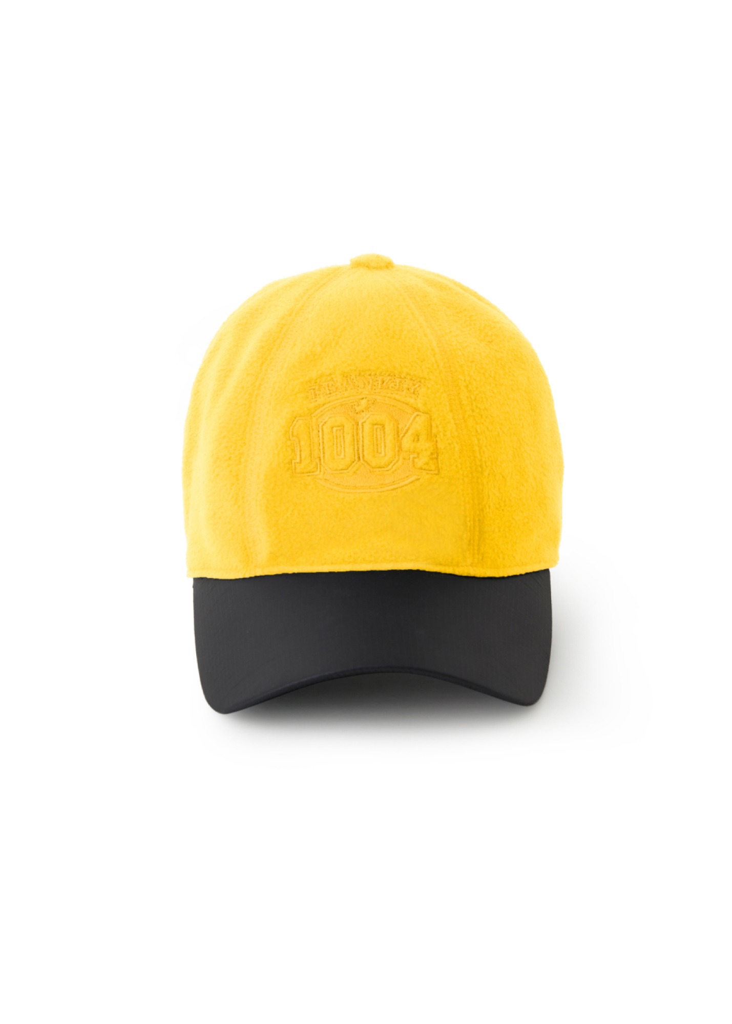 1004 Number Fleece Ball Cap, Yellow,FRANKLY