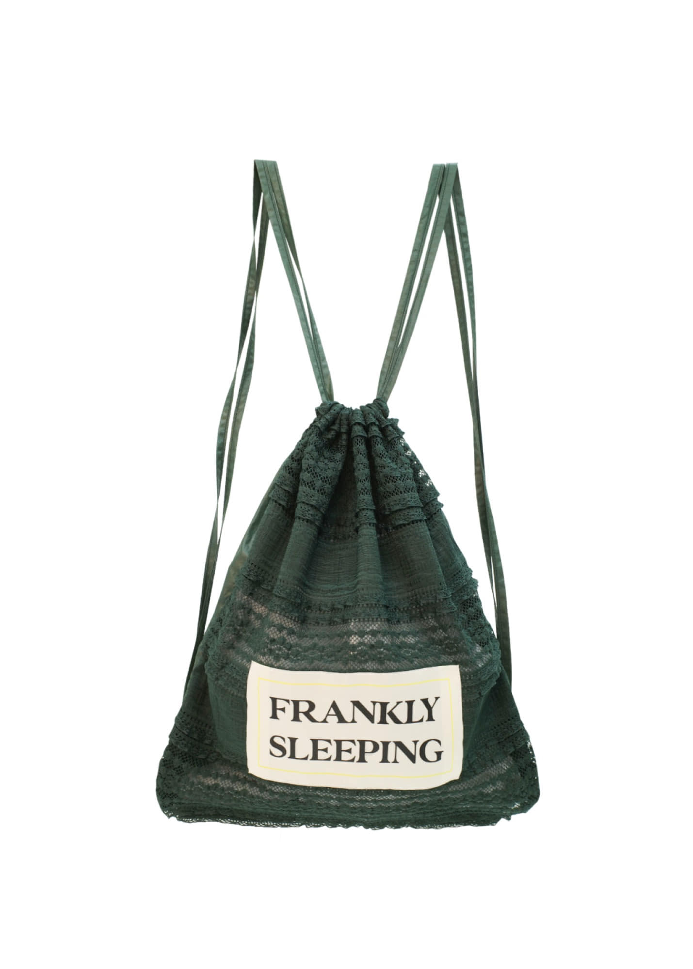 Frankly Sleeping String Bag, Deep Green,FRANKLY