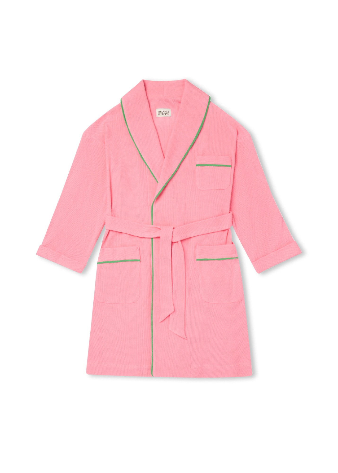 Waffle Summer Robe, Pink,FRANKLY