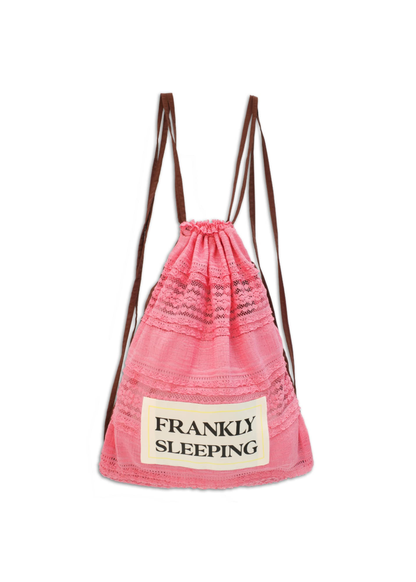 Frankly Sleeping String Bag, Pink,FRANKLY