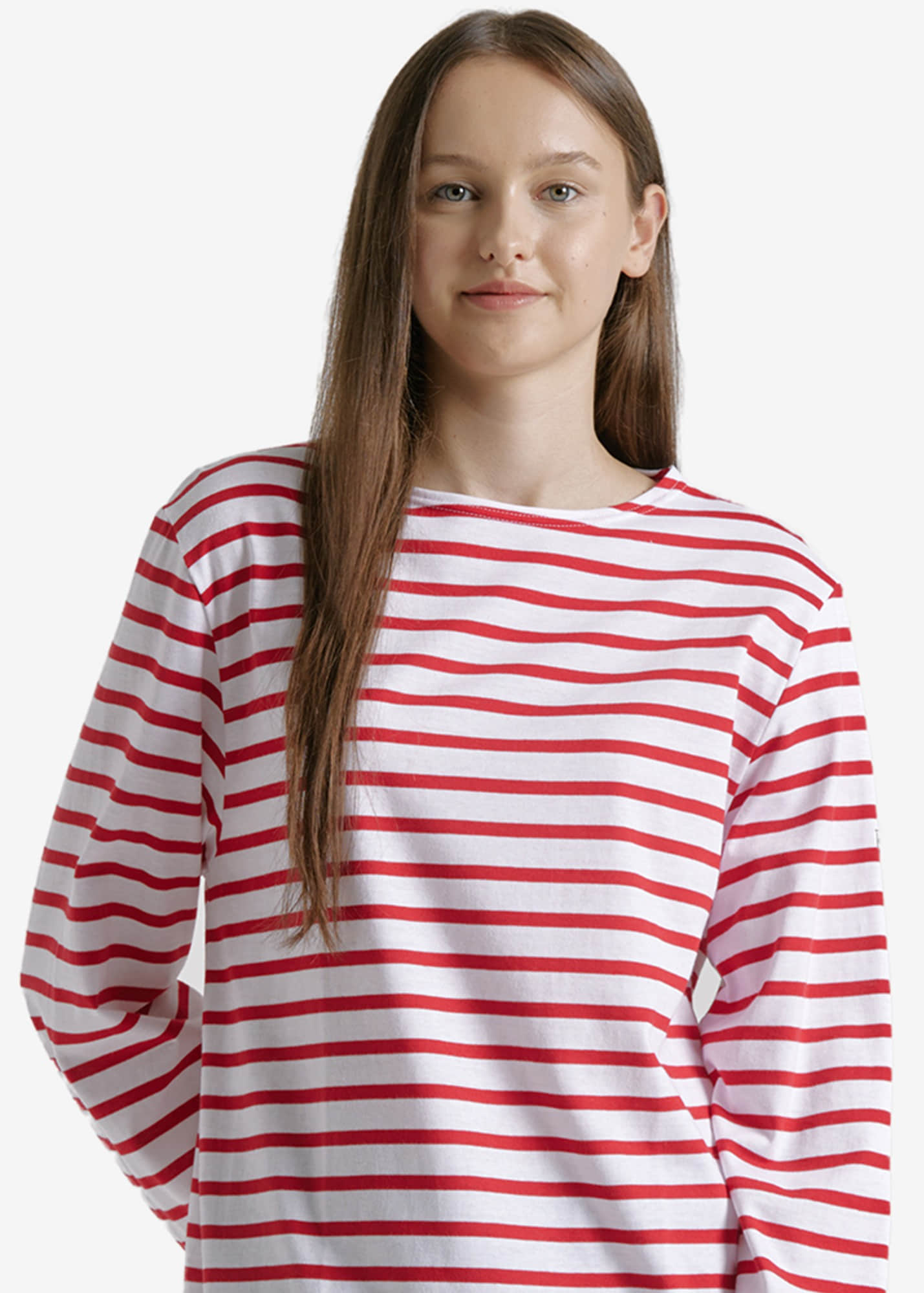 세인트제임스 긴팔 티셔츠 MINQUIERS 18 T-SHIRT (RED)